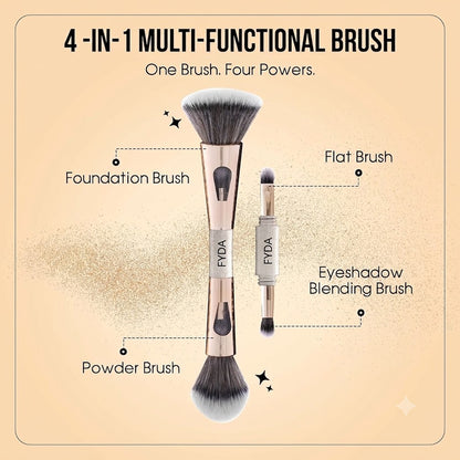 4 in 1 Multifunctional Makeup Brush Set