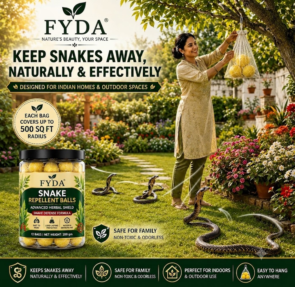 Snake Repellent Balls (Pack Of 2)